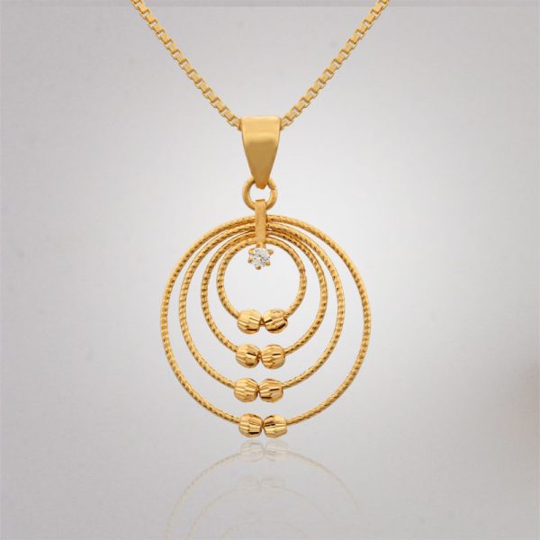 Akshaya Gold Pendant GL10501