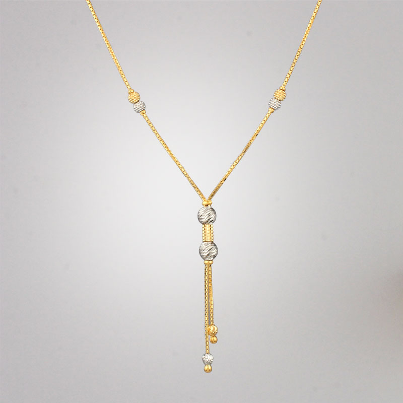 Akshaya Gold Necklace GL10204 Akshaya Gold Necklace GL10204