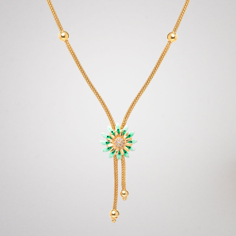 Akshaya Gold Necklace GL10204