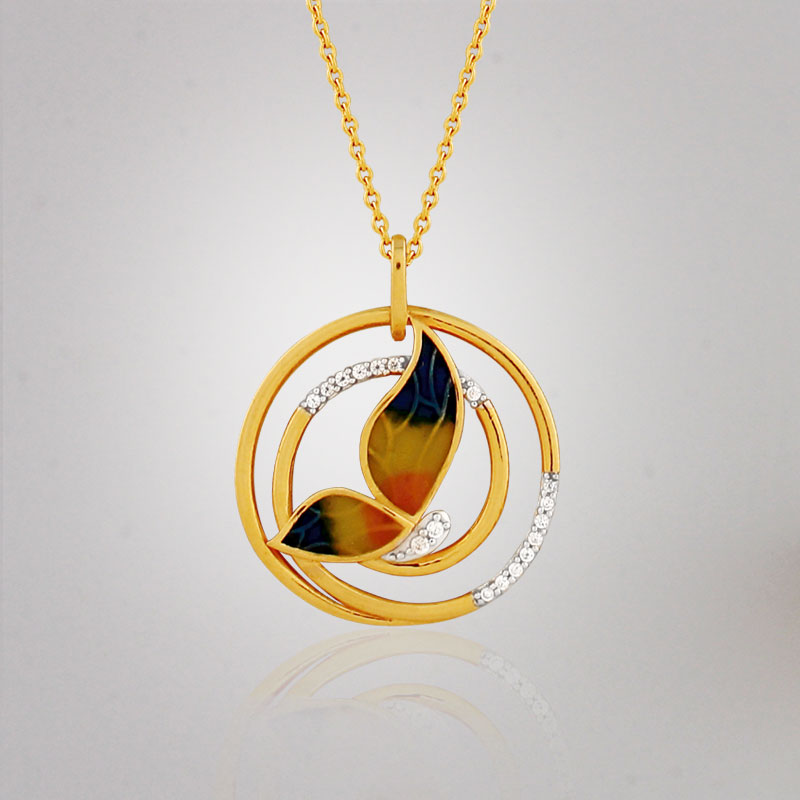 Akshaya Gold Necklace GL10204