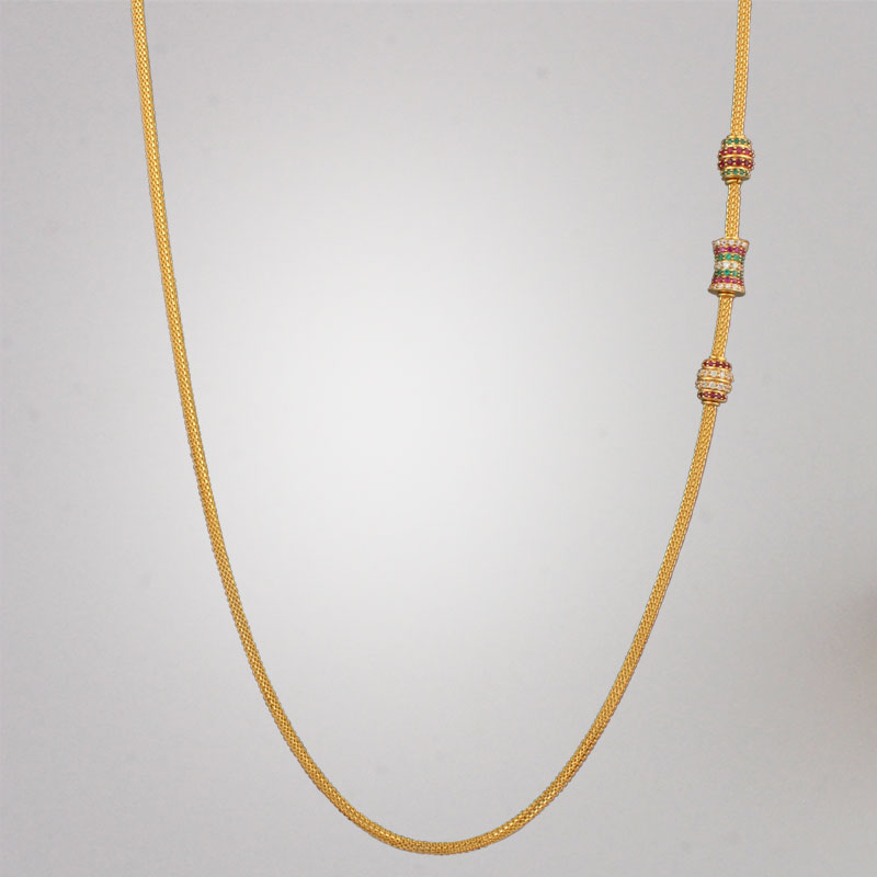Akshaya Gold Necklace GL10204