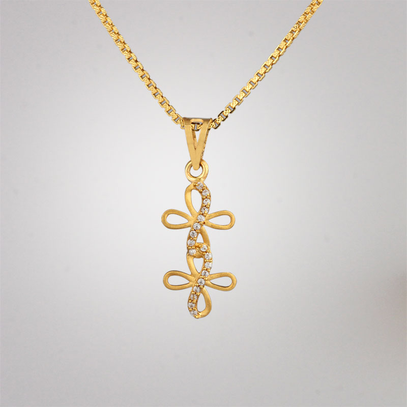 Akshaya Gold Pendant GL10506