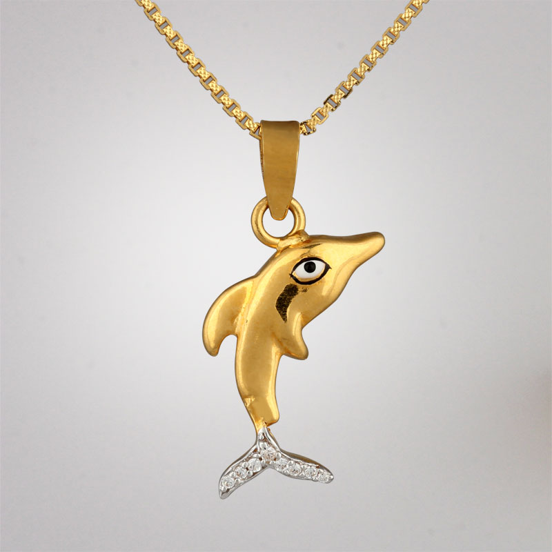 Akshaya Gold Pendant GL10506