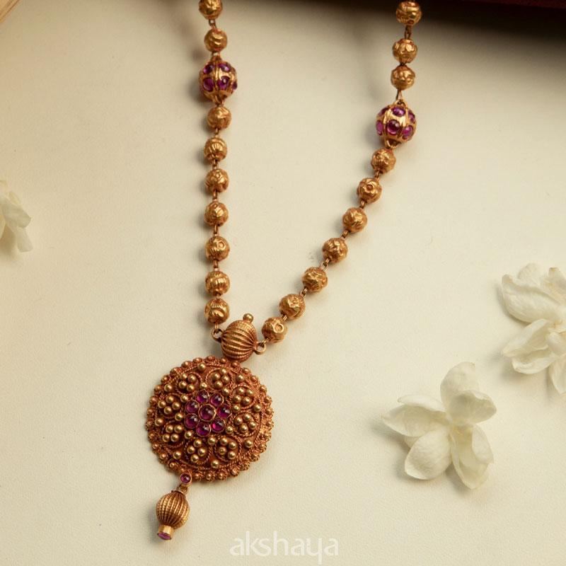 Akshaya Gold Necklace GL10239