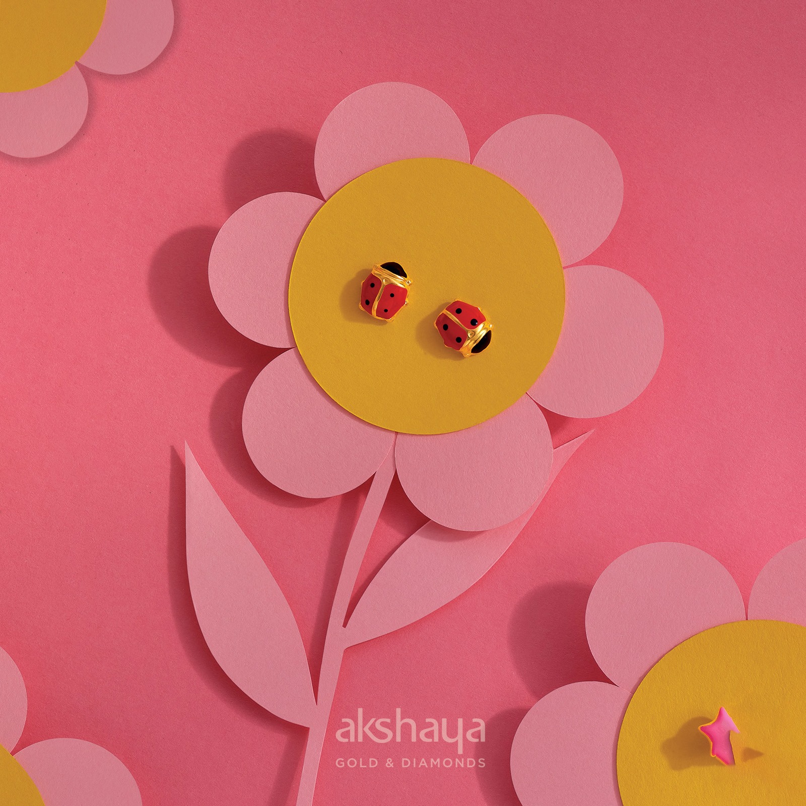 Akshaya Gold Earring GL10138