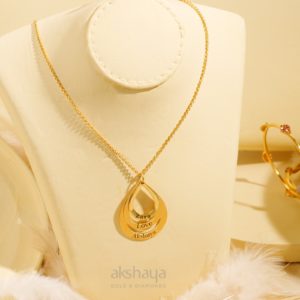 Akshaya Gold Necklace GL10274 Akshaya Gold Necklace GL10274