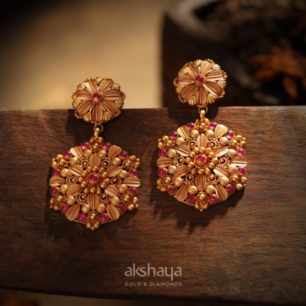 Akshaya Gold Earing GL10144