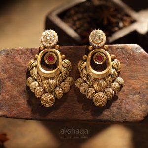Akshaya Gold Earing GL10143