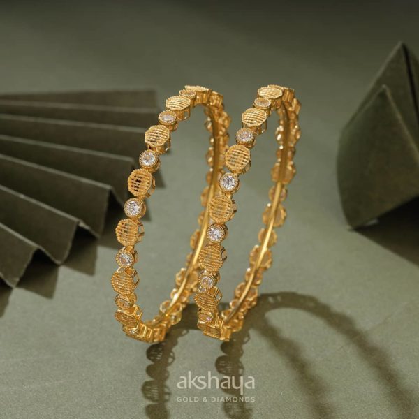 Akshaya Gold Bangle GL10332