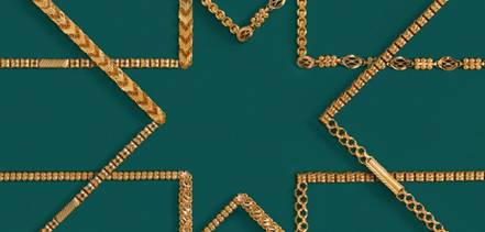 Akshaya Gold Chain GL10413 Akshaya Gold Chain GL10413