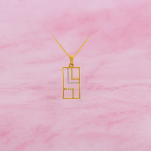 Lakshmi Gold Pendant