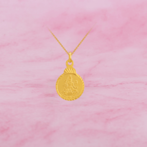 Lakshmi Gold Pendant