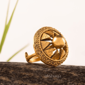 Gold Stud Earring