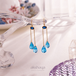 Earring with Precious Stone