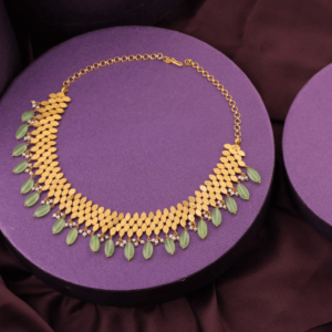 Gold Earring with Stone Gold Earring with Stone