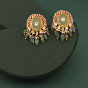 Gold Stud Earring