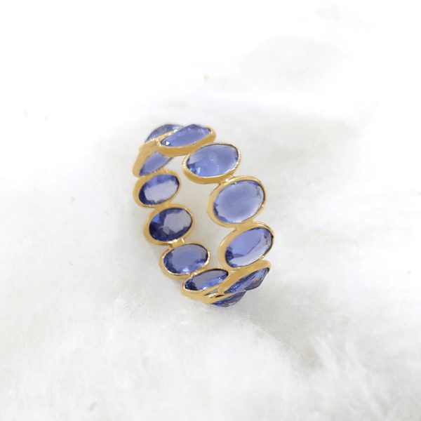 Ladies Gold Ring with Stone