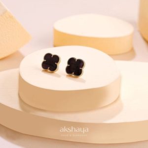 Stud Earring with Stone