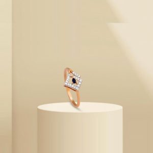 Diamond Ladies Ring with Stone Diamond Ladies Ring with Stone