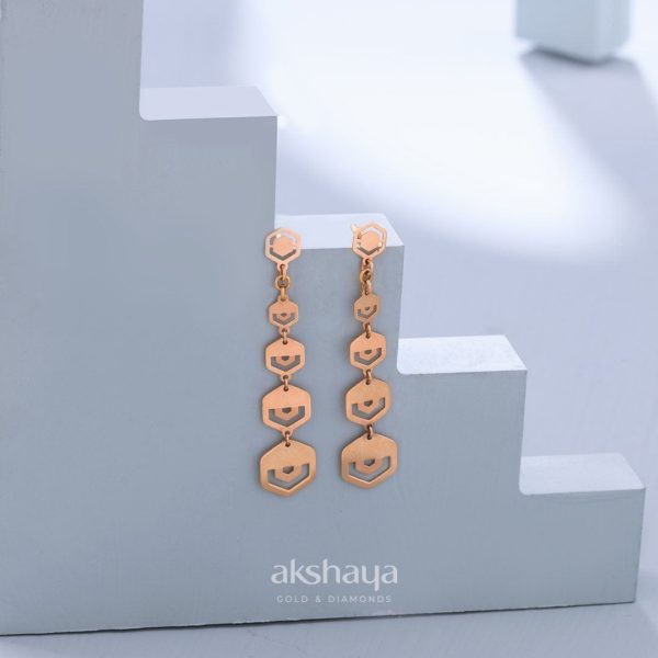 18 KT Gold Earring