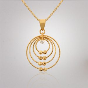 Akshaya Gold Pendant GL10501