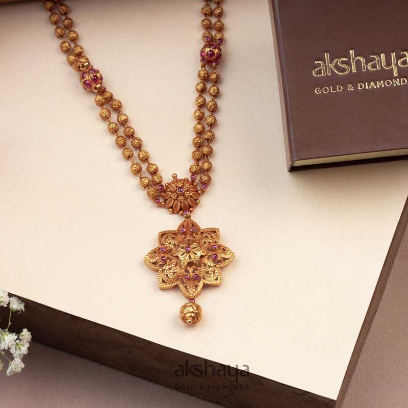 Akshaya Gold Necklace GL10222