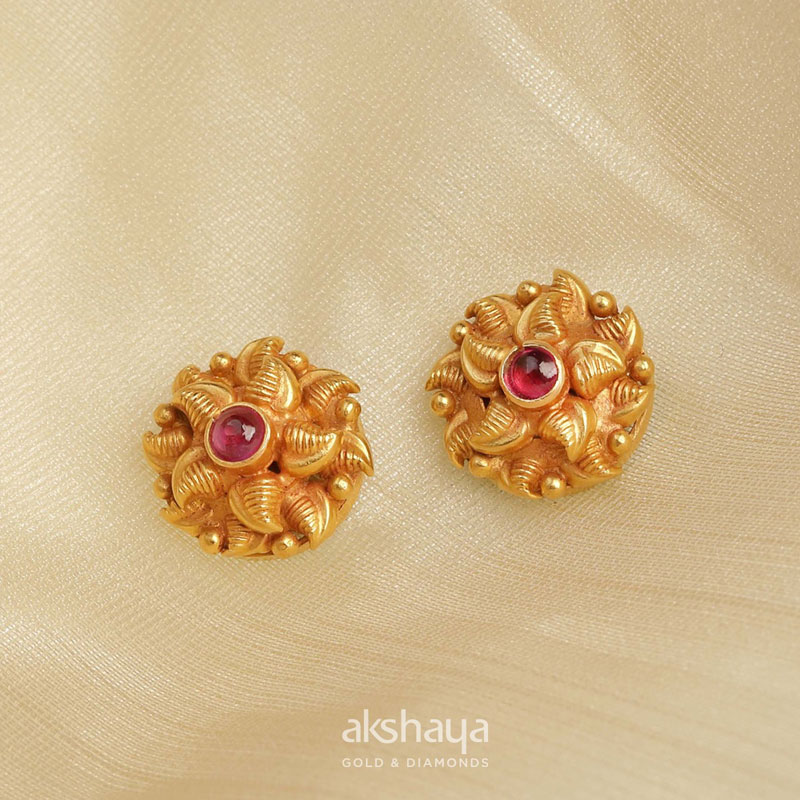 akshaya Gold Earring GL10128