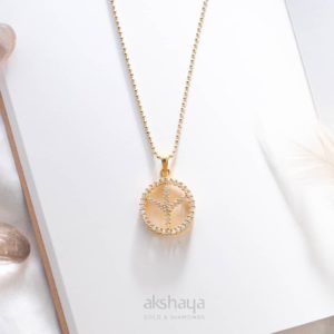 Akshaya Gold Pendant GL10518