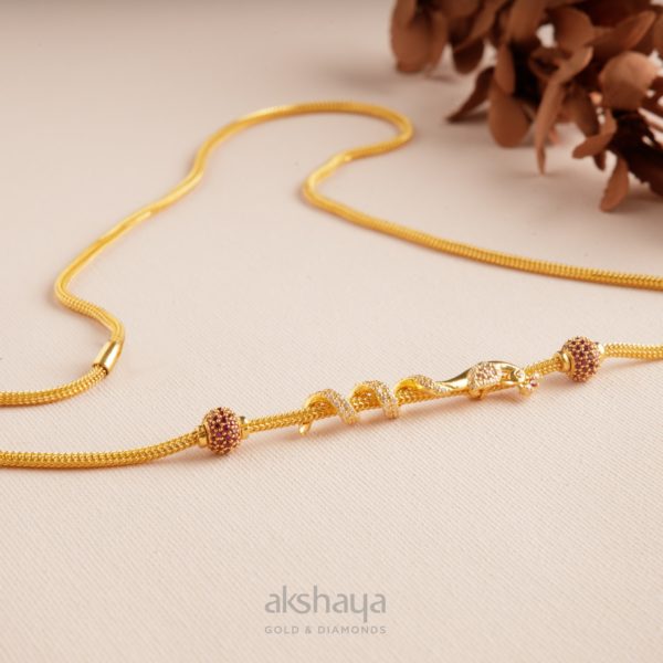 Akshaya Gold Necklace GL10276