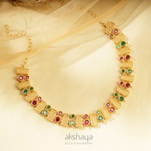 Akshaya Gold Necklace GL10279