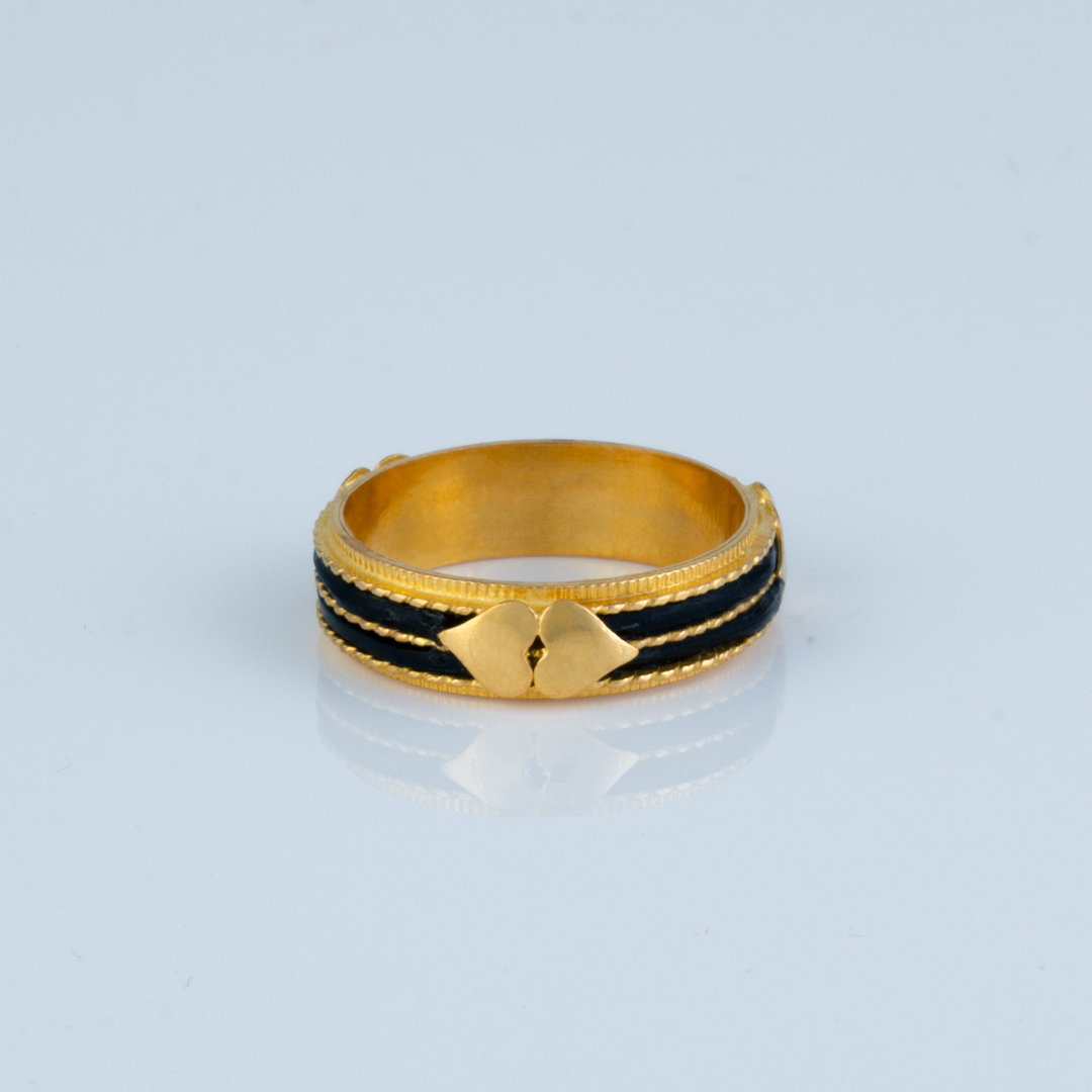 Box Cut Gold Mens Ring-Candere by Kalyan Jewellers