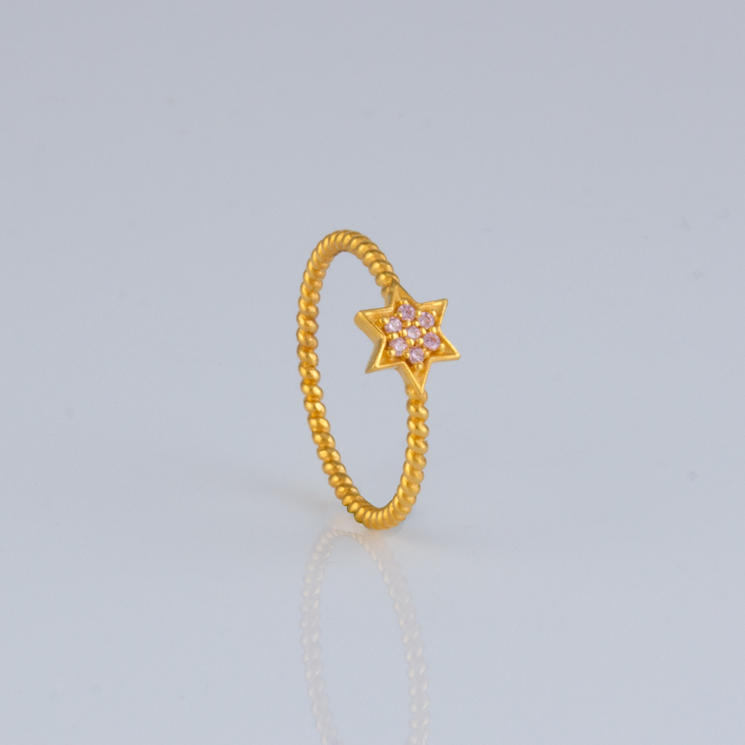 Gold Ladies Ring with stone | Akshaya Gold & Diamonds | Buy Online