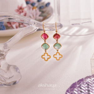 Earring with Precious Stone